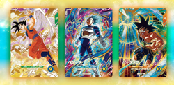 Dragon Ball Super Divers Promo Card SDVP-020 021 022 SonGoku Vegeta Bardock ×4 - Image 3