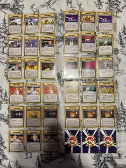 Vintage Pokemon Japanese card Lot Trainers 80 Cards - Image 2