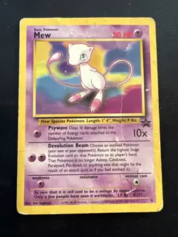 Wizards of the Coast (WotC) Black Star Promo Pokemon Card Lot: Mewtwo 14 & Mew 8 - Image 4