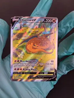 Charizard V SWSH260 SWSH: Sword & Shield Promo Cards Holo Black Star Promo - Image 1