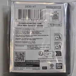 Bandai Card Games Fest 25-26 Exclusive Tekkadan Gundam Official Card Sleeves! - Image 2