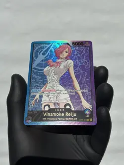 Vinsmoke Reiju SPR Gold Leader EB02 (OP06-042) - One Piece Card Game (SP) - Image 3