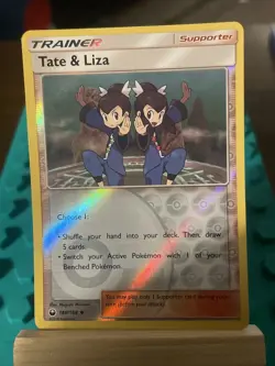 Tate & Liza Reverse Holo 148/168 SM - Celestial Storm Pokemon Card (819) - Image 2