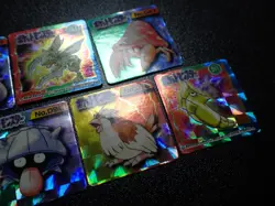 Pokemon GB Pocket Mini Card Prism Holo x7 Nidoking Scyther etc #6279 - Image 3