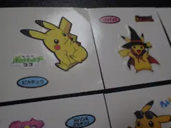 Pokemon Card Daiichi Bread Promo Sticker Pikachu x15 SET #6253 - Image 2