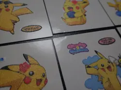 Pokemon Card Daiichi Bread Promo Sticker Pikachu x15 SET #6253 - Image 3