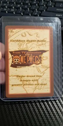 BANDAI One Piece Hyper Battle C291 RORONOA ZORO GOLD STAMPED SCARCE EARLY CARD - Image 2