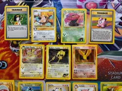 Vintage Pokemon Card Lot WOTC Holo Etc Snorlax Raichu Zapdos Moltres - Image 3