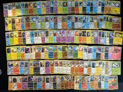 Pokemon TCG Lot 150+ Rare, Holo, Reverse Holo Cards w/ Zacian Tin Evolutions - Image 2