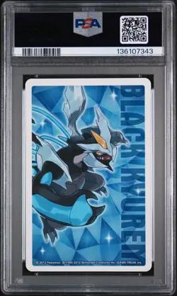2012 POKEMON BLACK 2 PLAYING CARDS ACE OF SPADES TEPIG PSA 9 - Image 2