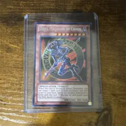 Yugioh Dark Magician of Chaos Secret Rare 1st Edition LCYW-EN026 Trading Card LP - Image 1