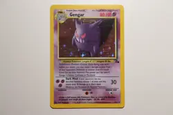 Gengar Holo 5/62 – Base Set Pokemon Card – WOTC – Played - Image 2