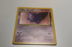 Gengar Holo 5/62 – Base Set Pokemon Card – WOTC – Played - Image 3