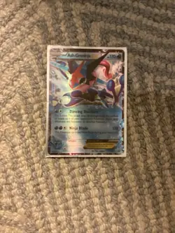 Pokemon Ash-Greninja EX Holo Blackstar Promo Card XY133 - Image 1