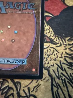 Mtg Magic Alternate 4th Edition War Mammoth Misprint Alignment Error Card - Image 4