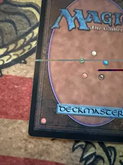 Mtg Magic Alternate 4th Edition War Mammoth Misprint Alignment Error Card - Image 5