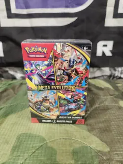 Pokemon Trading Card Game Mega Evolutions Booster Bundle - Image 1
