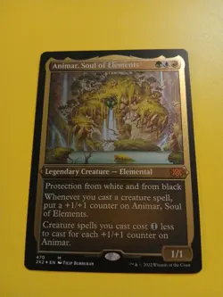 Animar, Soul of Elements Foil Etched 470 Double Masters 2022 MTG NM - Image 1