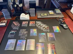MTG Lord of the Rings Card Lot Borderless Foil and non foil - Image 1