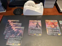MTG Lord of the Rings Card Lot Borderless Foil and non foil - Image 2