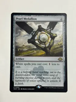 Pearl Medallion Modern Horizons 3 Magic the Gathering MTG - Image 1