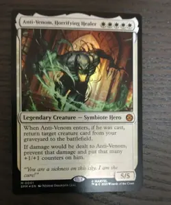 MTG - Marvel's Spider-Man - Anti-Venom, Horrifying Healer #0001 - Foil NM - Image 1