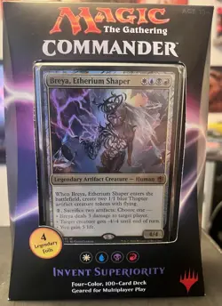 MTG 2016 Invent Superiority Commander Precon Deck Sealed Box - Image 1