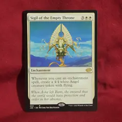 Sigil of the Empty Throne 1x MtG Jumpstart 2022 J22 SP/NM - Image 1