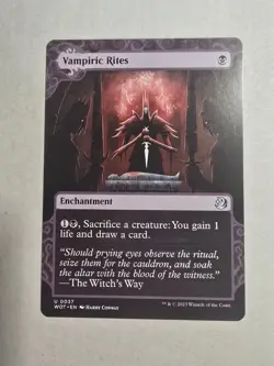 Vampiric Rites Wilds of Eldraine: Enchanting Tales Regular - Image 1