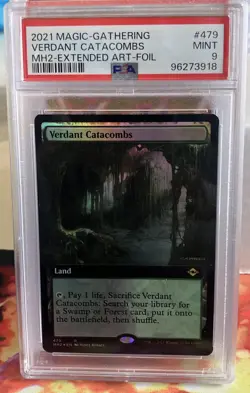 Verdant Catacombs (Extended Art) (Foil) #479 MTG Modern Horizons 2 MH2 NM - Image 1