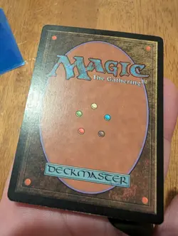 Crystal Spray Magic The Gathering 2000 Instant Blue Jeff Miracola LP/MP Rare - Image 2