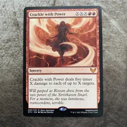 Crackle With Power - Strixhaven - MTG Magic the Gathering - LP - Image 1