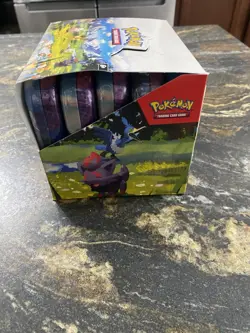 Pokemon TCG Ascended Heroes MINI TIN DISPLAY BOX Factory Sealed 10x Tins - Image 5