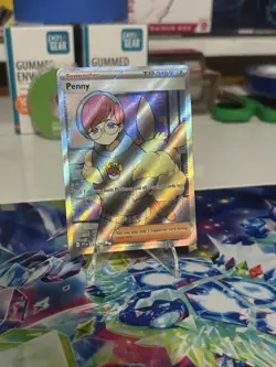 Penny 239/198 Scarlet & Violet Base Set Full Art Ultra Rare Holo Pokemon Card - Image 1