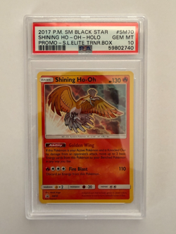 Pokemon Shining Ho-Oh SM70 PSA 10 | Shining Legends - Image 1