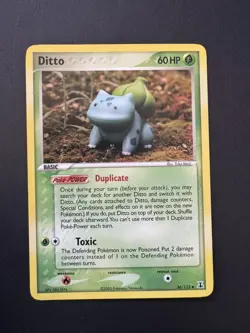 Ditto (Bulbasaur) 36/113 Delta Species - LP/NM - Regular - Uncommon Pokemon Card - Image 1