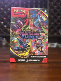 Pokemon Mega Evolution Phantasmal Flames Booster Bundle Box Mega Charizard X - Image 1
