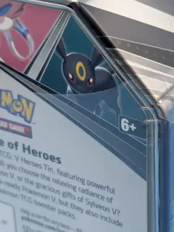 Pokemon TCG: V Heroes Tin Espeon V, Brand New Sealed - Image 4