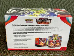 LAST 1 !*SEALED* OBSIDIAN FLAMES Build and Battle Stadium Box ~ Pokemon TCG SV03 - Image 3