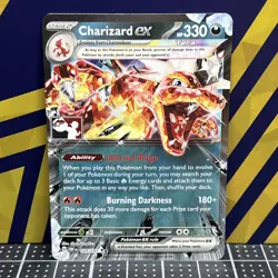 2023 Pokemon TCG || Prize Pack Series || Charizard ex #125 - Image 1
