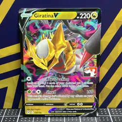 2022 Pokemon TCG || Prize Pack Series Card || Giratina V #130 - Image 1