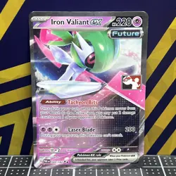 2023 Pokemon TCG || Prize Pack Series Card || Iron Valiant ex #089 - Image 1