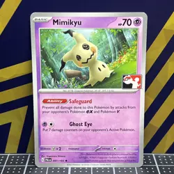 2023 Pokemon TCG || Prize Pack Series Card || Mimikyu #097 - Image 1