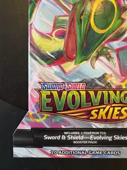 Evolving Skies Sleeved Booster Pack Rayquaza - Pokemon TCG Sword & Shield Sealed 820650808784 - Image 4