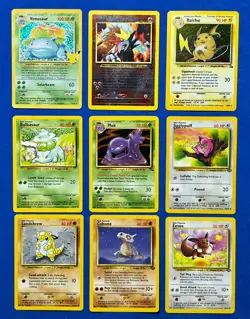 1999-2021 Pokemon Lot (9) Entei, Venusaur, Raichu! Fossil-Jungle! Reverse Holo! - Image 1