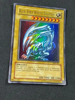 Yugioh Blue-Eyes White Dragon SDK-001 Unlimited Foil Bleed Ultra Rare LP - Image 3