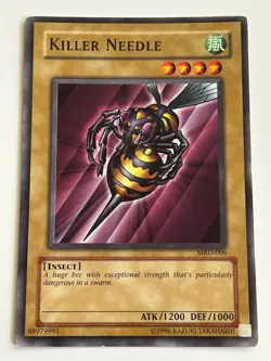 Killer Needle - MRD-006 - YuGiOh! Metal Raiders - Moderately Played - Image 1