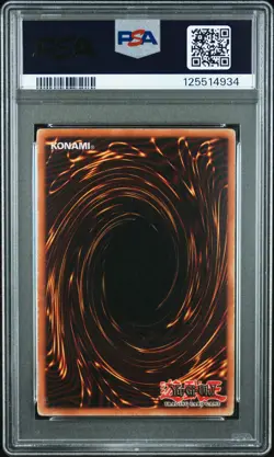 2004 YU-GI-OH! KAIBA EVOLUTION STARTER DECK #001 BLUE-EYES WHITE DRAGON PSA 3 - Image 2