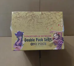 One Piece DP-01 Double Pack Set 1 OP-04 Kingdoms of Intrigue SEALED Display - Image 2