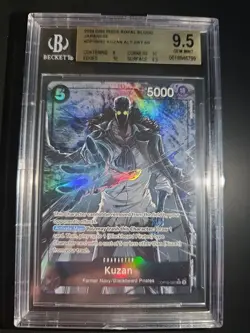 2024 One Piece Kuzan OP10-082 Royal Blood Alt Art SR Foil BGS 9.5 MISLABEL - Image 1
